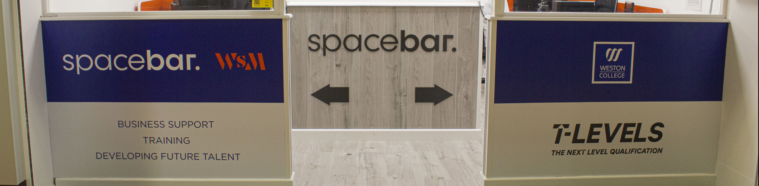 Spacebar entrance