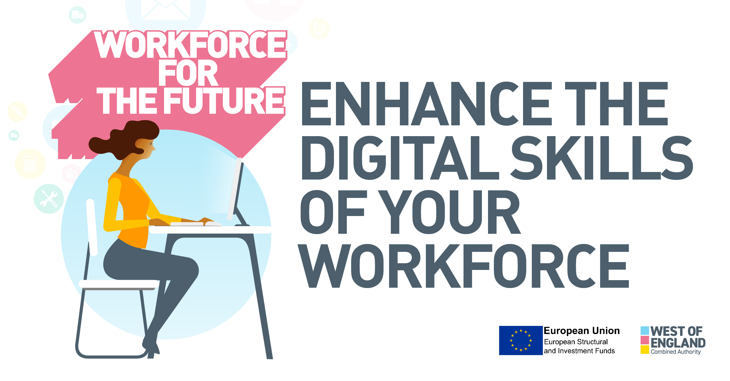 Enhance Digital Skills of your Workforce logo