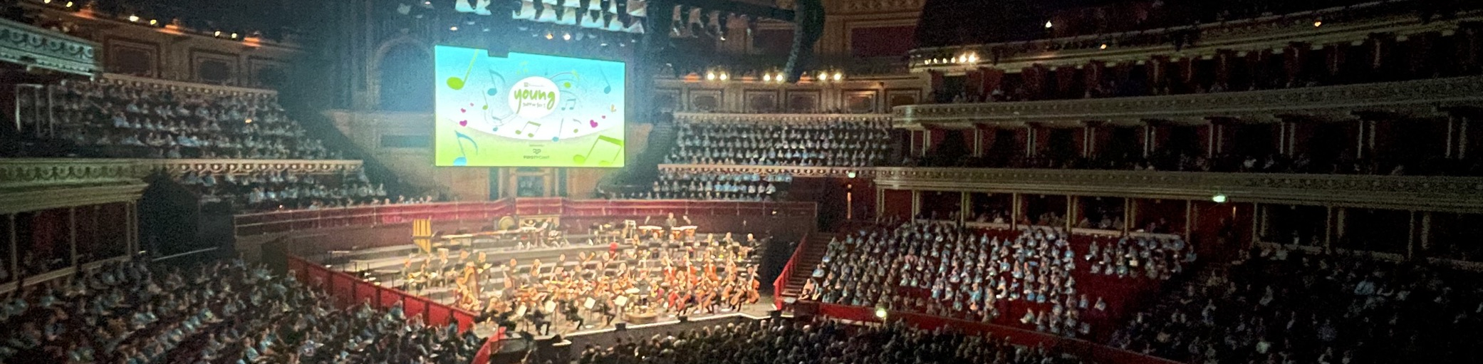 Royal Albert Hall during performance