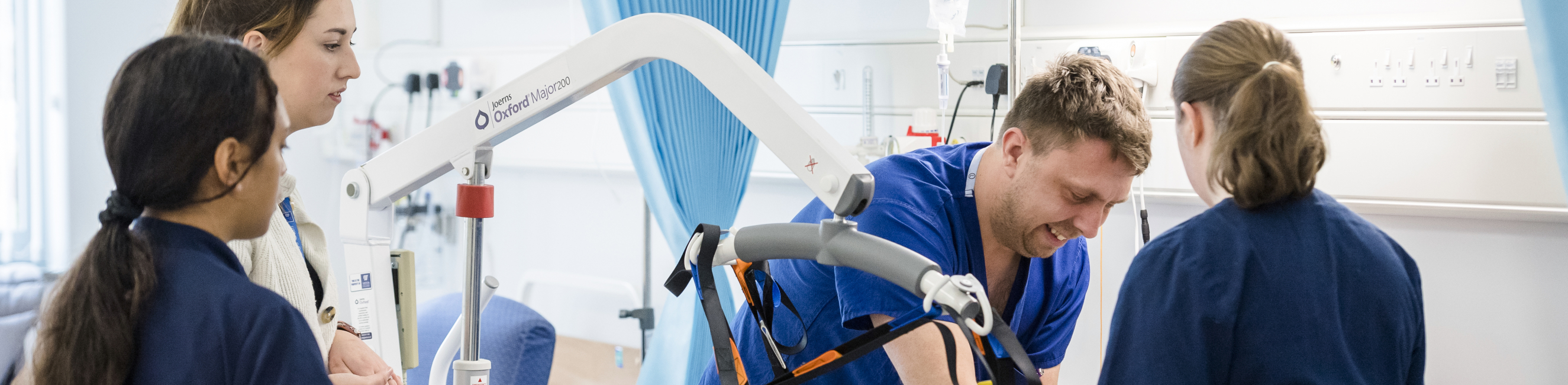 Group of nursing students