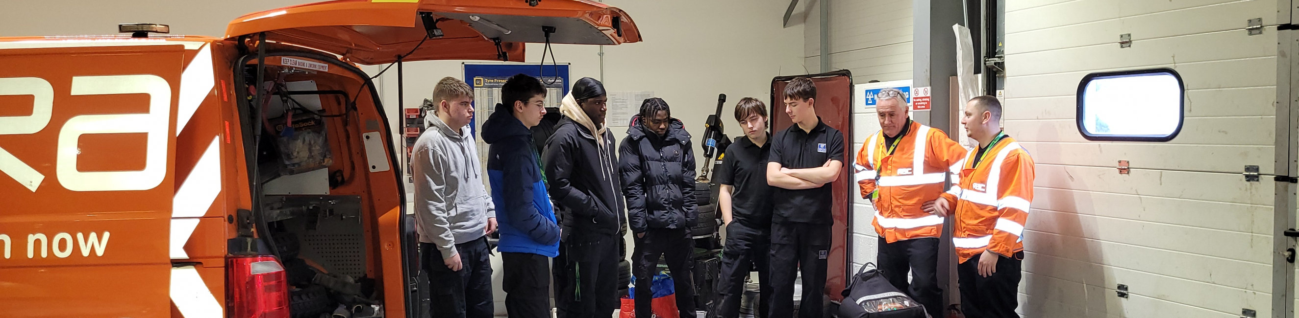 Students engaging with RAC