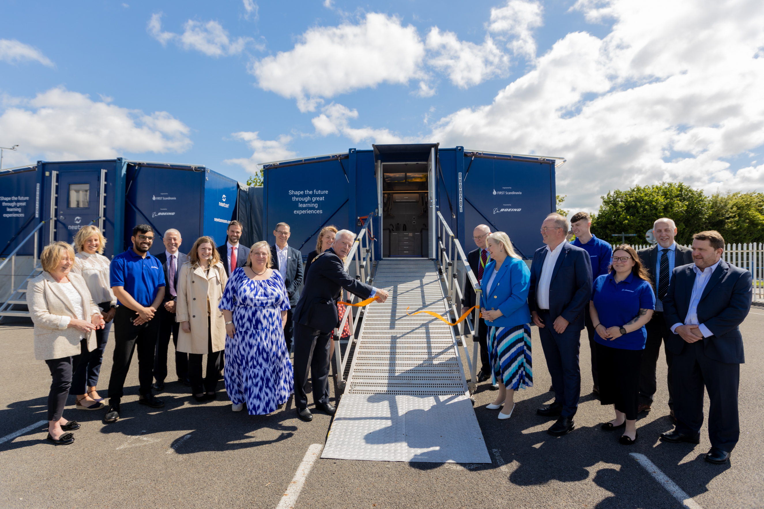 Newton Room Grand Opening - Ribbon Cutting