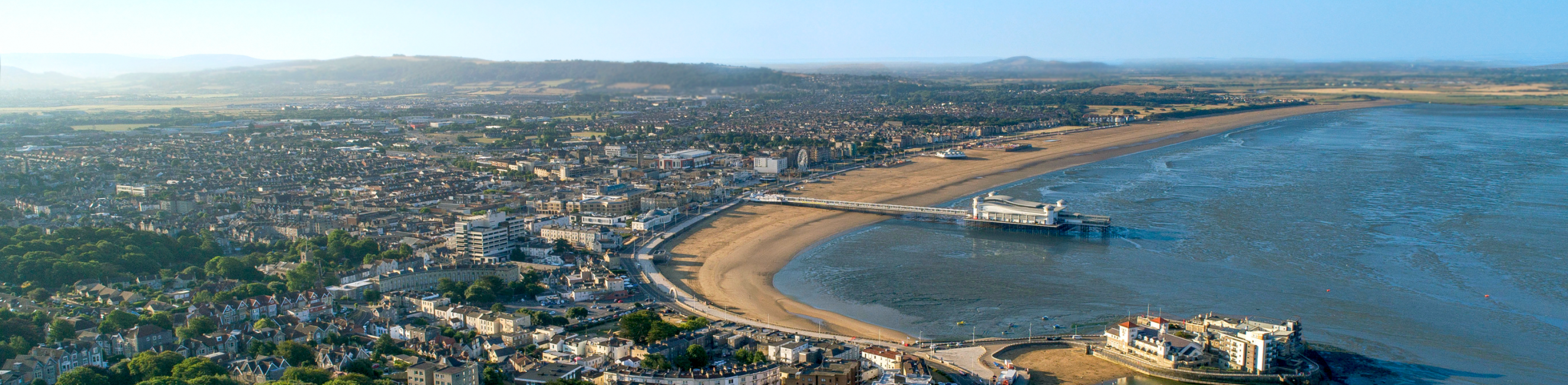 lovely view of weston-super-mare
