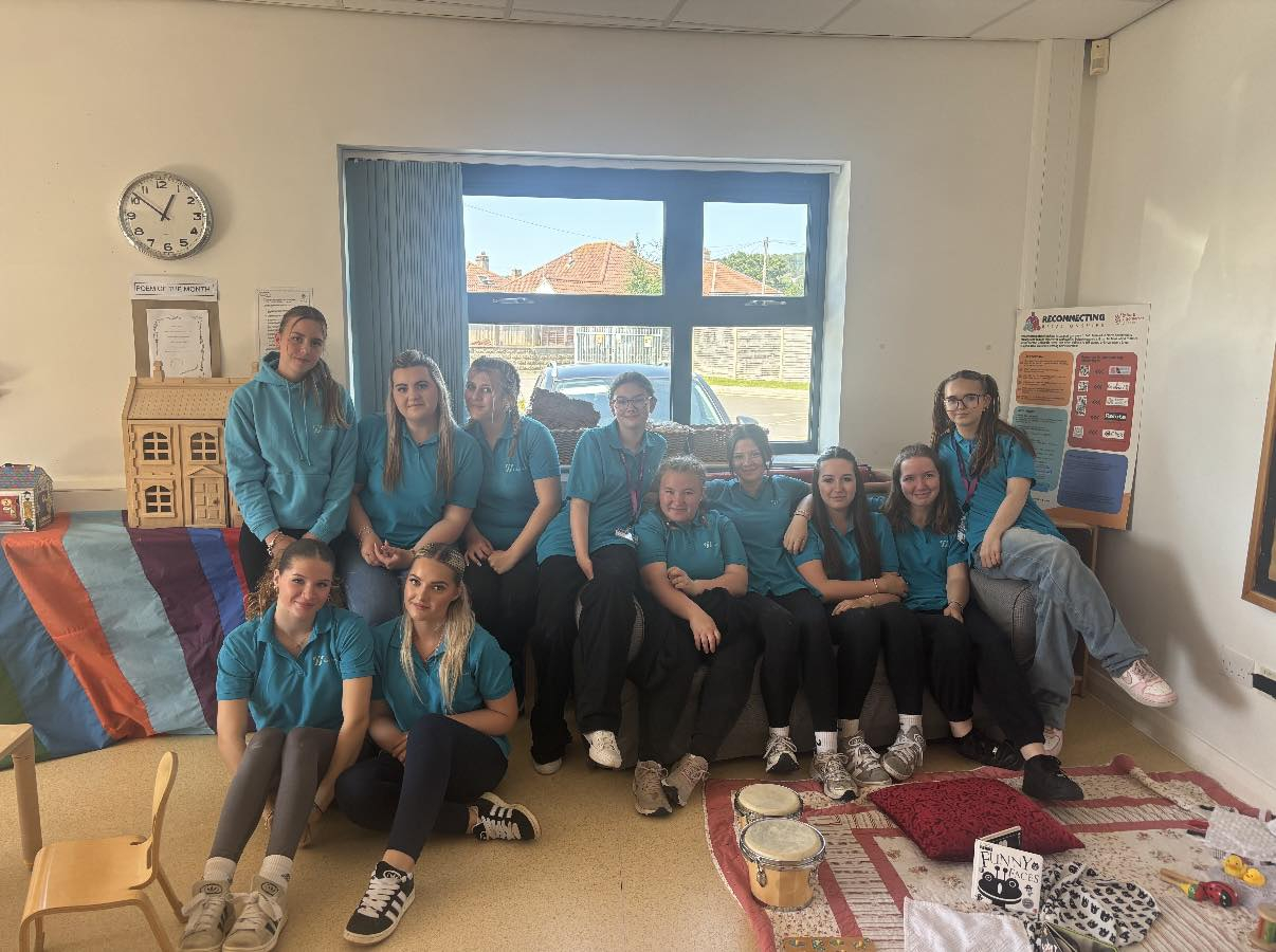 level 1 early years students at ashcombe children's centre