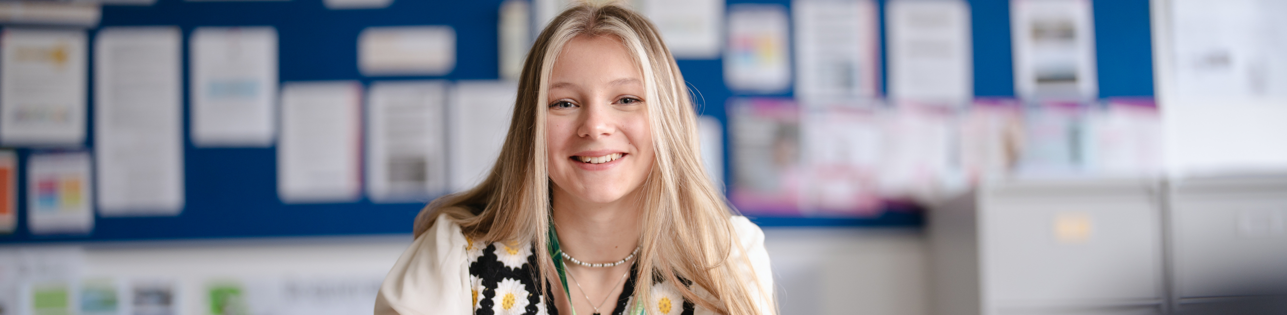 A Level Student in Classroom