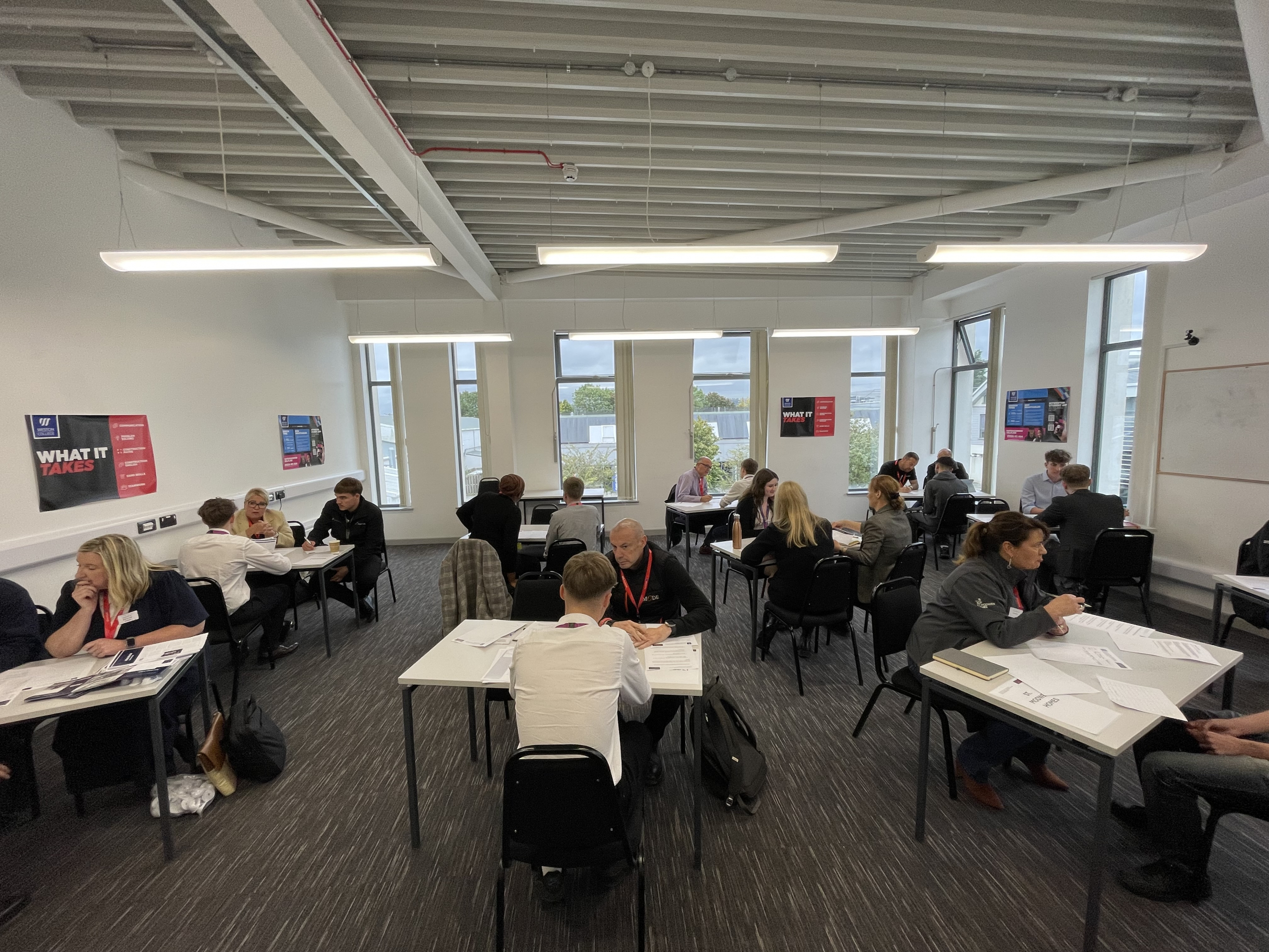 T Level Speed Interviews from last year