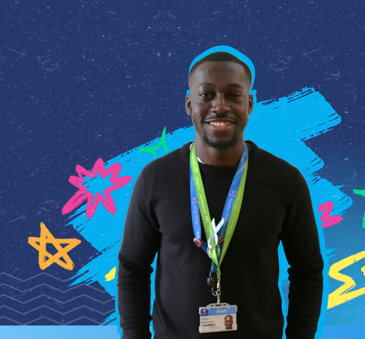 Jason smiling at the camera