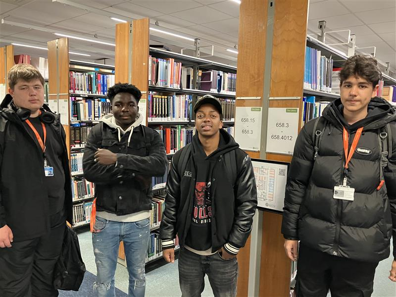 ESOL Learners In Library