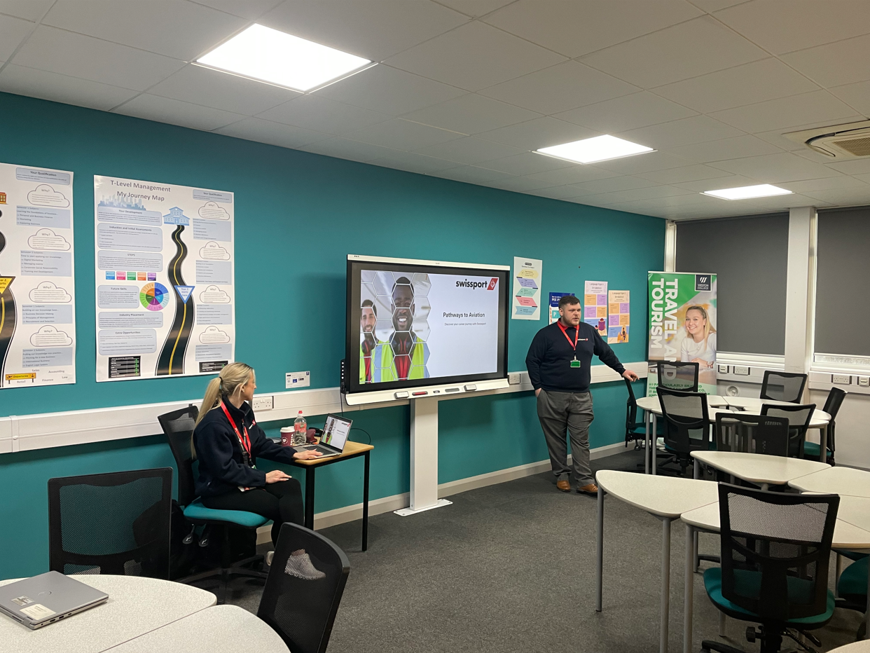 Swissport team guest lecture