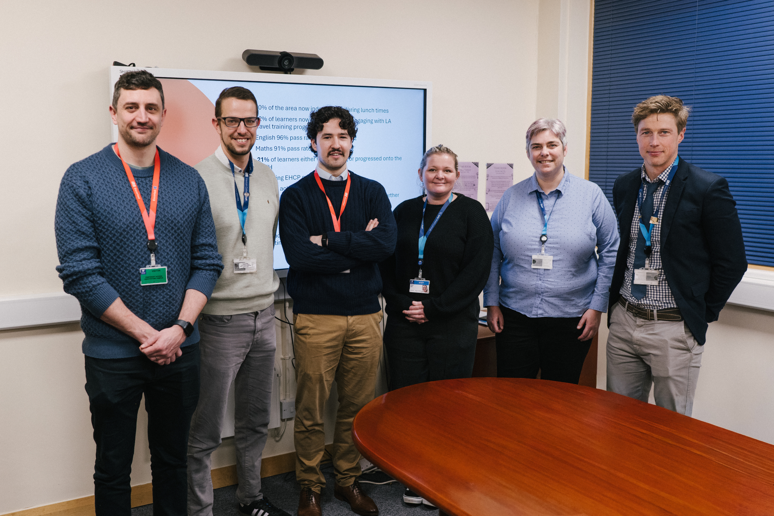 Group Photo of DfE and Weston College