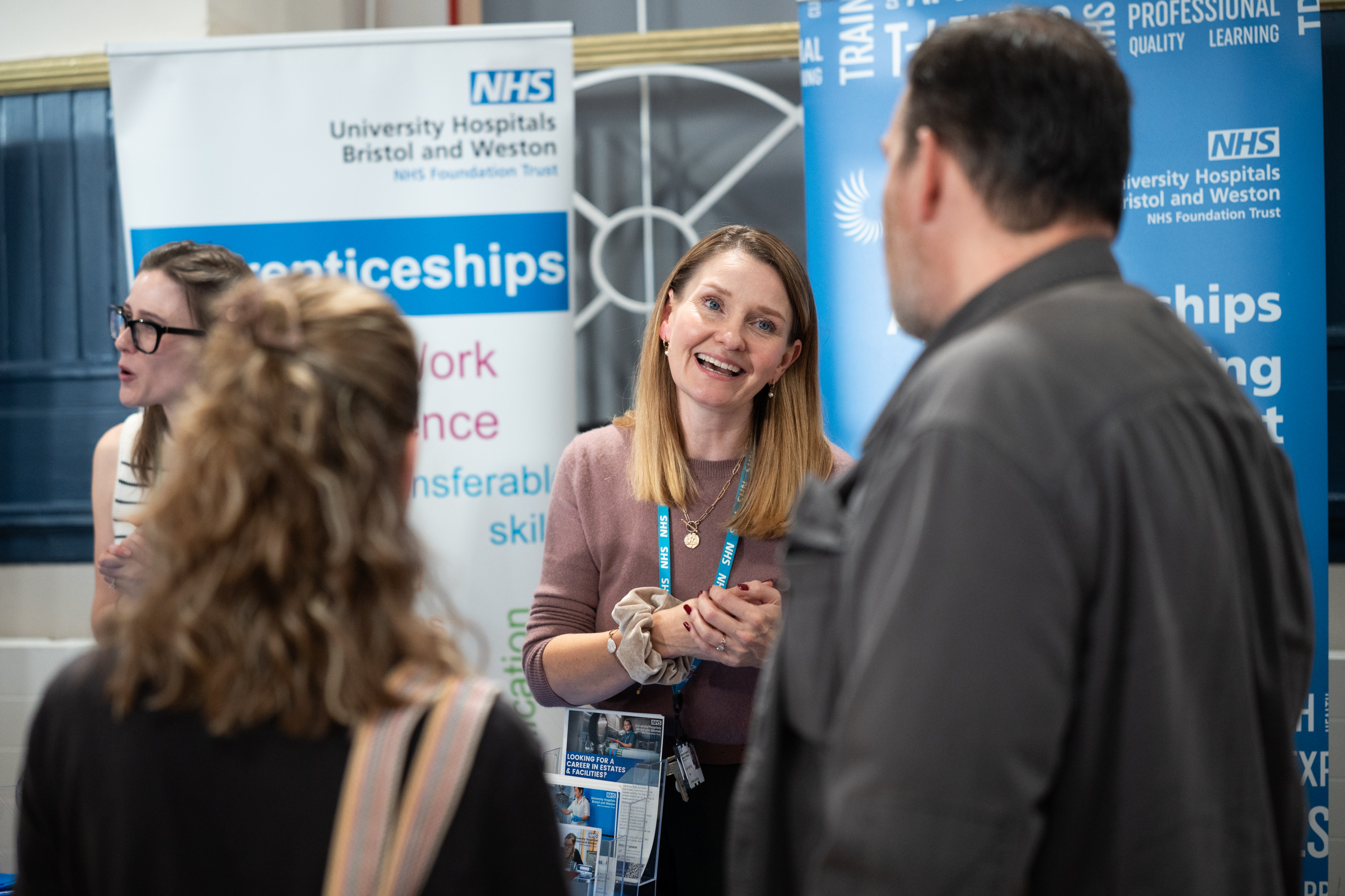 UHBW at Careers Fest Talking to Learners