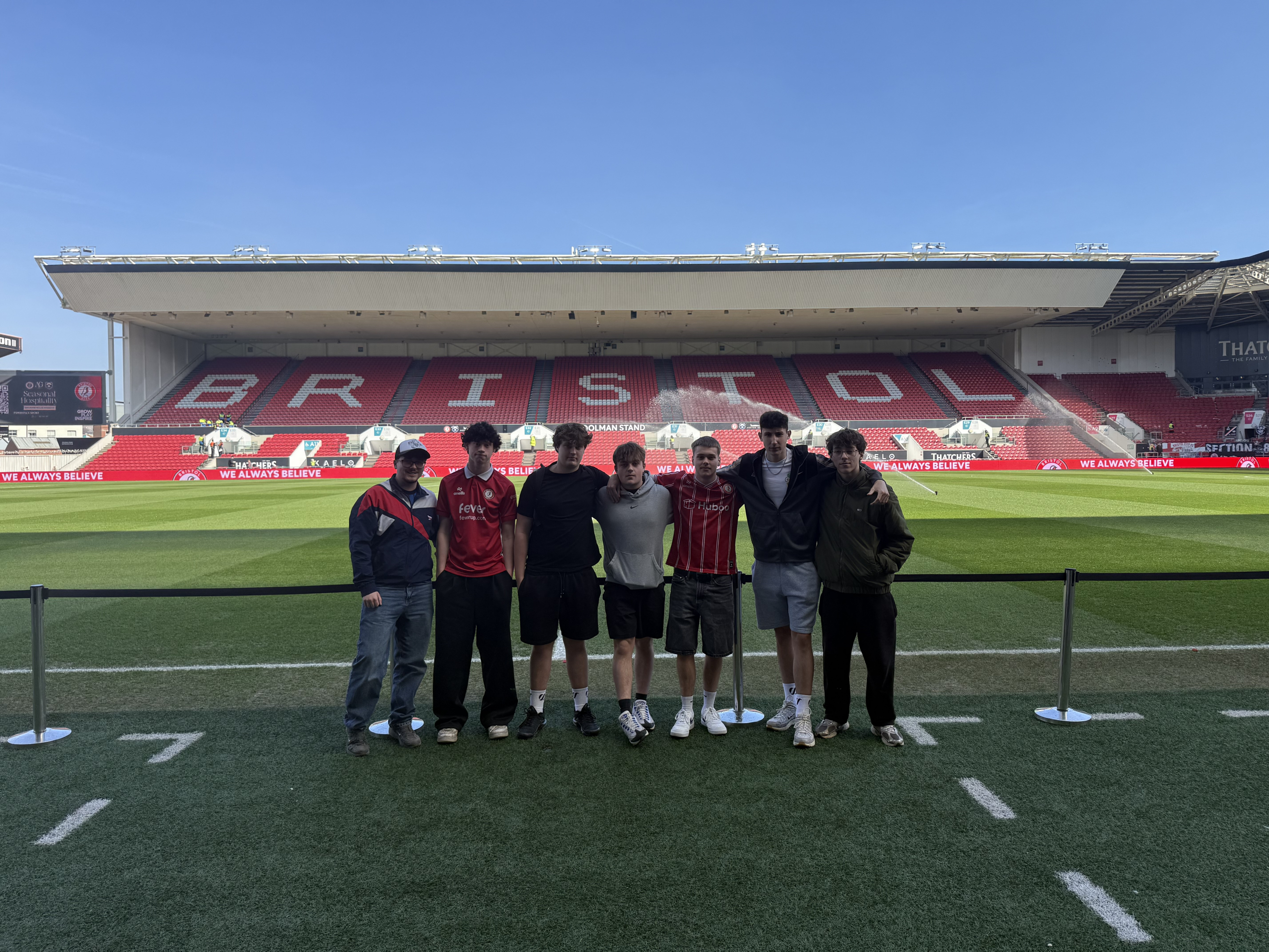 Sport learners at Bristol City FC