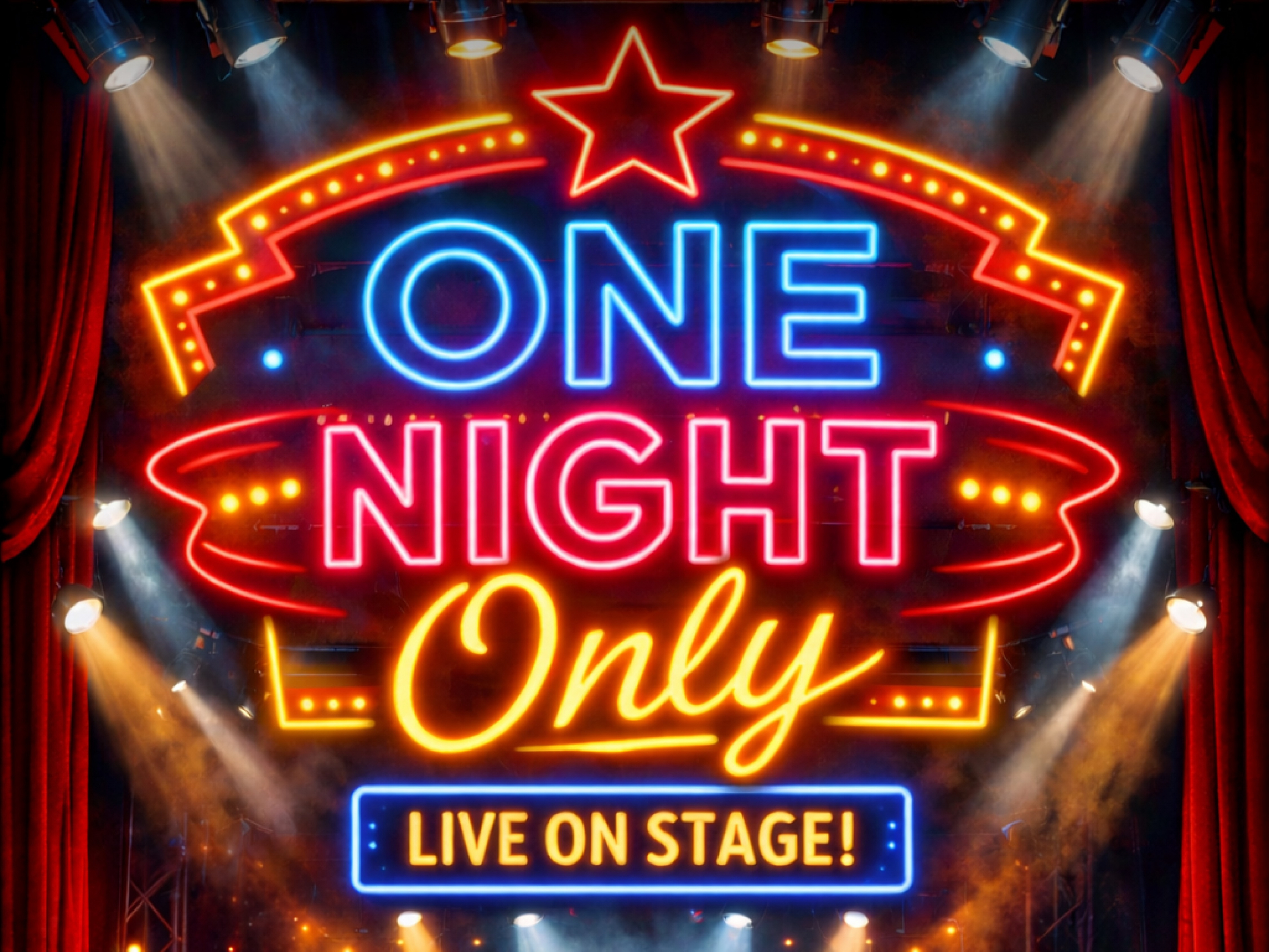 One Night Only Graphic