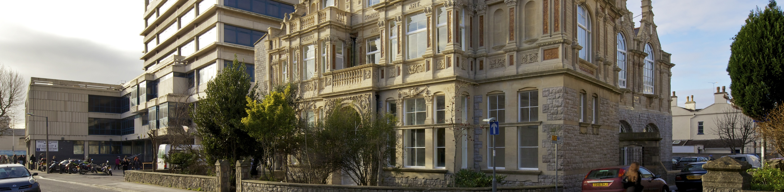 exterior shot of the conference centre 