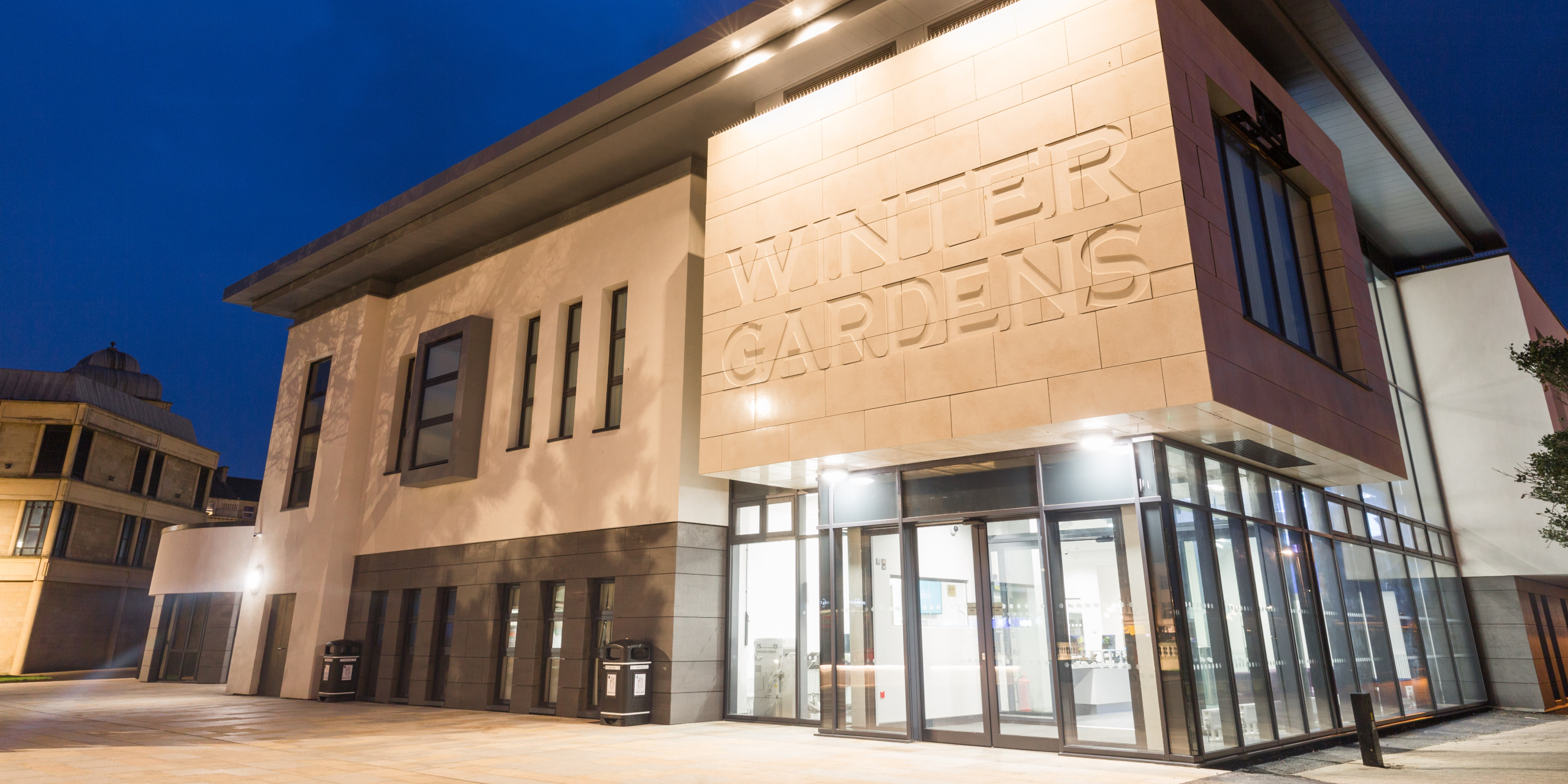 University Centre Weston in the Evening