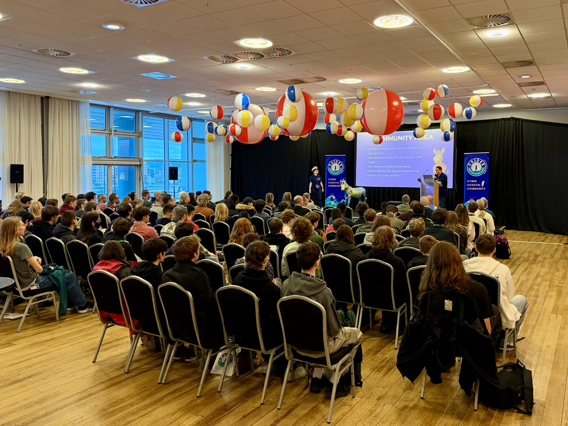 Cyber security conference at the Grand Pier