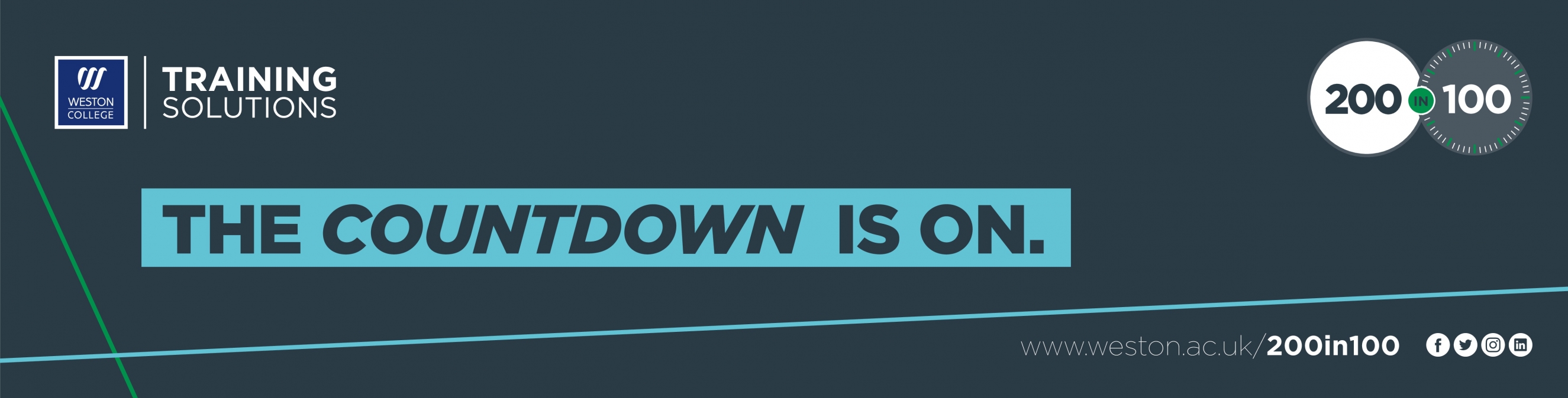 200 in 100 countdown is on