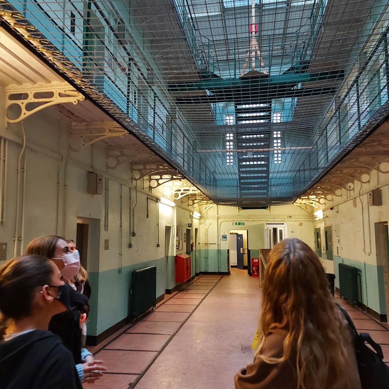 A level students in weston super mare visiting shepton mallet prison in somerset