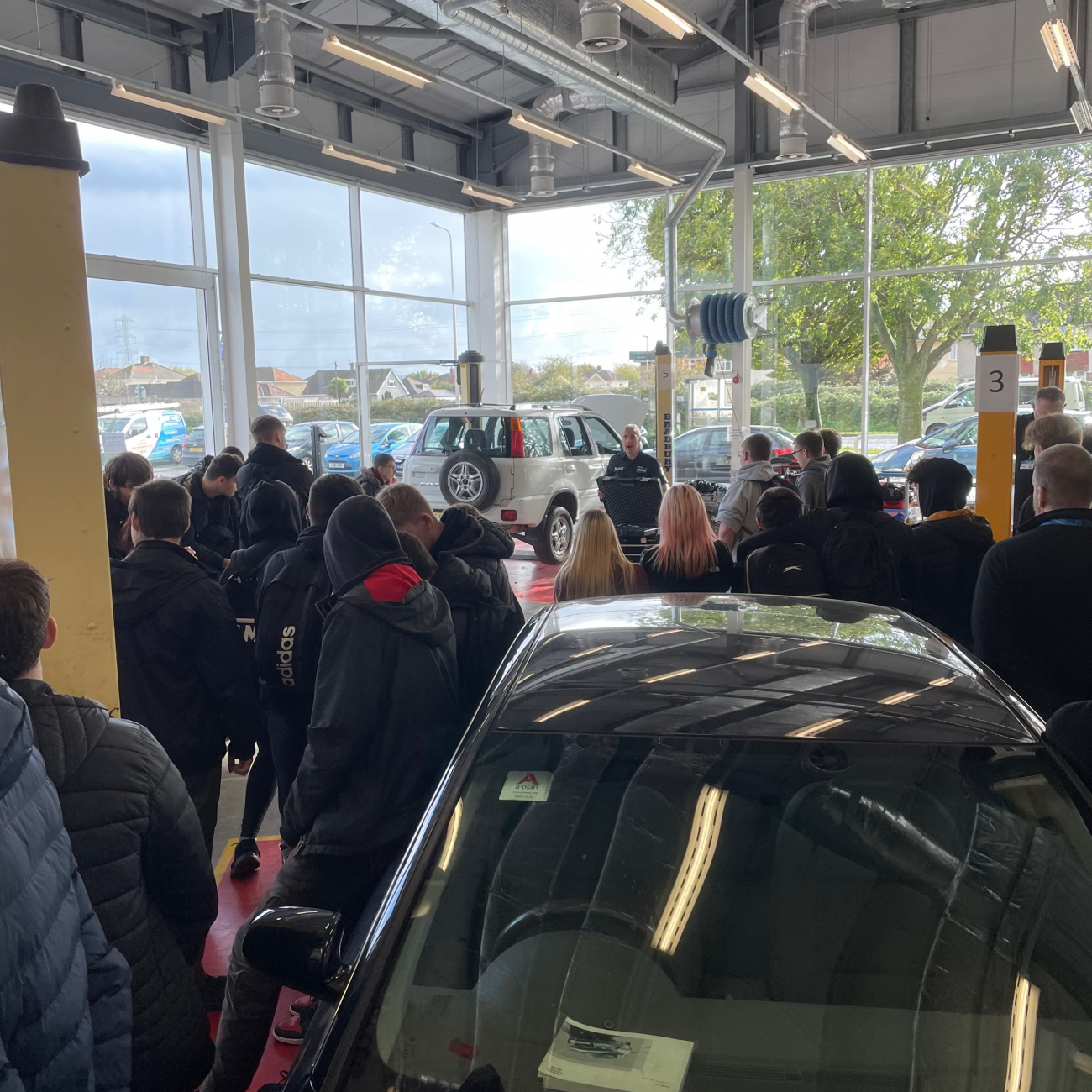 Richard Gilbert delivering a guest talk