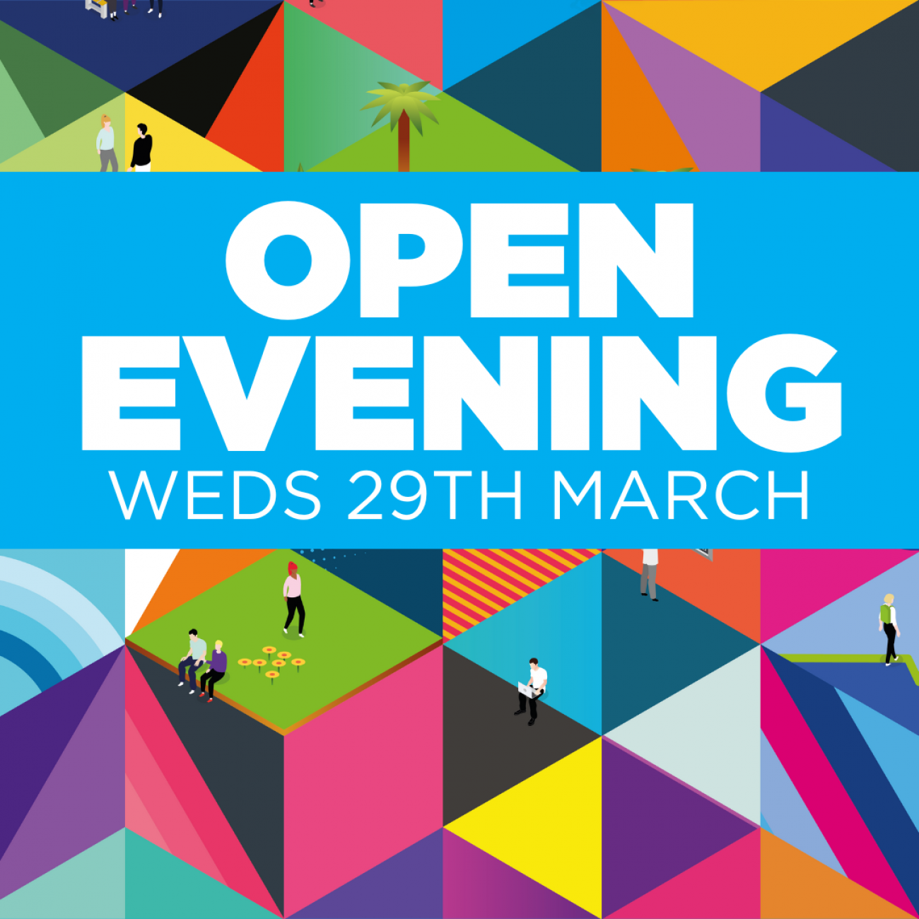 OPEN EVENING - WEDS 29TH mARCH GRAPHIC