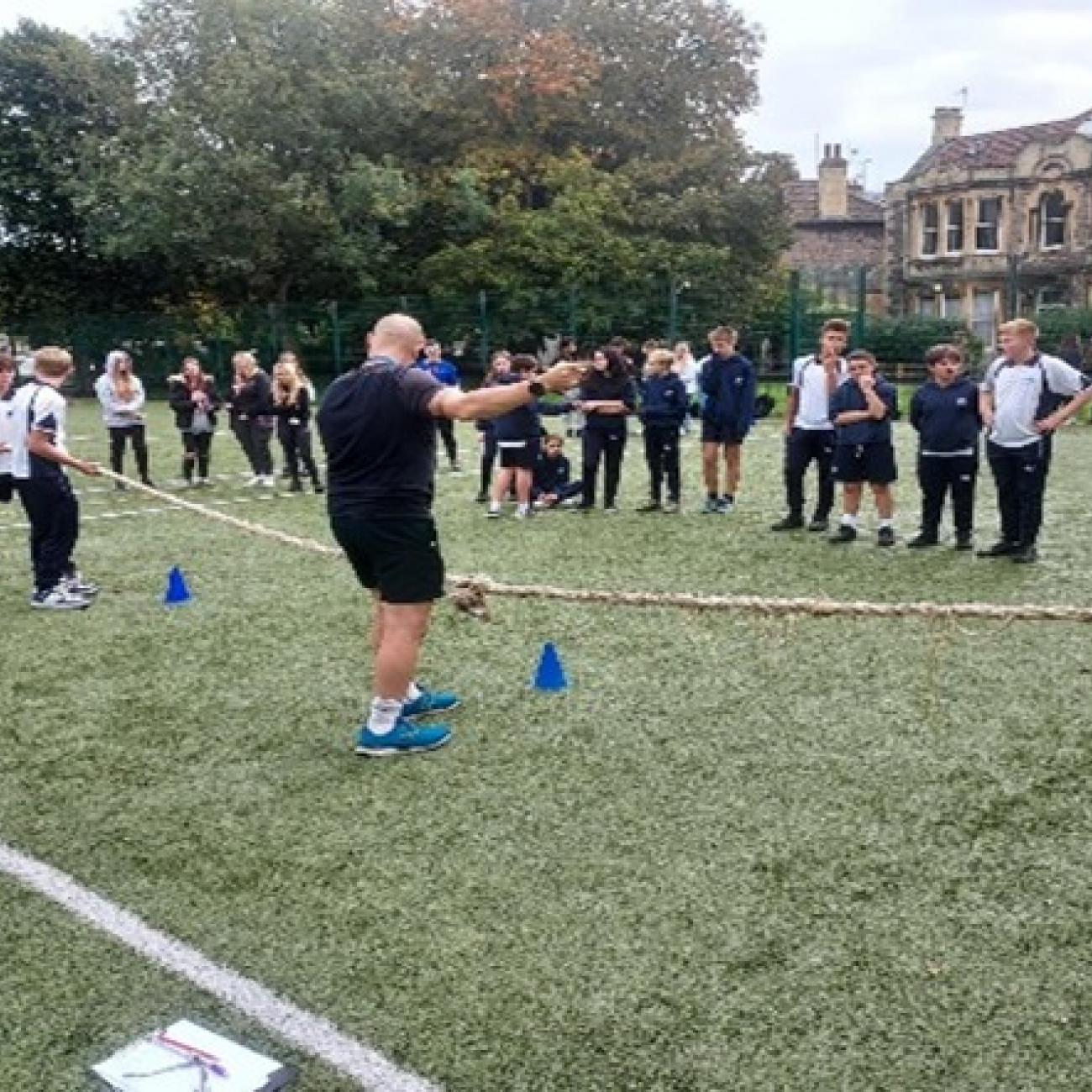 Gordano School and Weston College Students