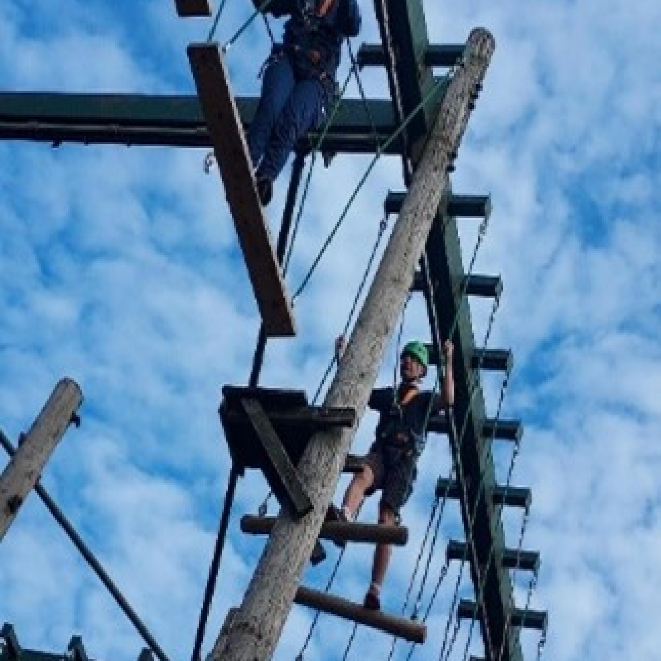 Wimbleball Lake - Students working at heights