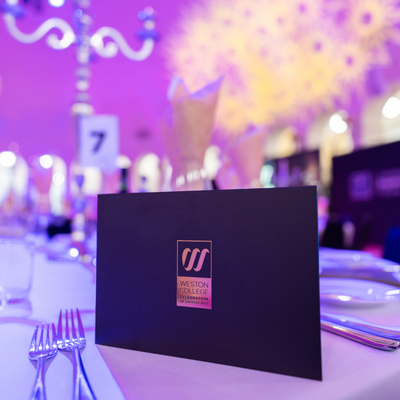 Celebration of Success booklet on table