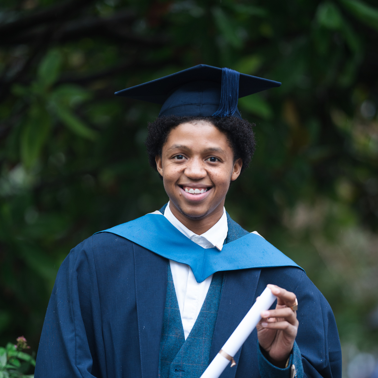degree student graduation at university centre weston