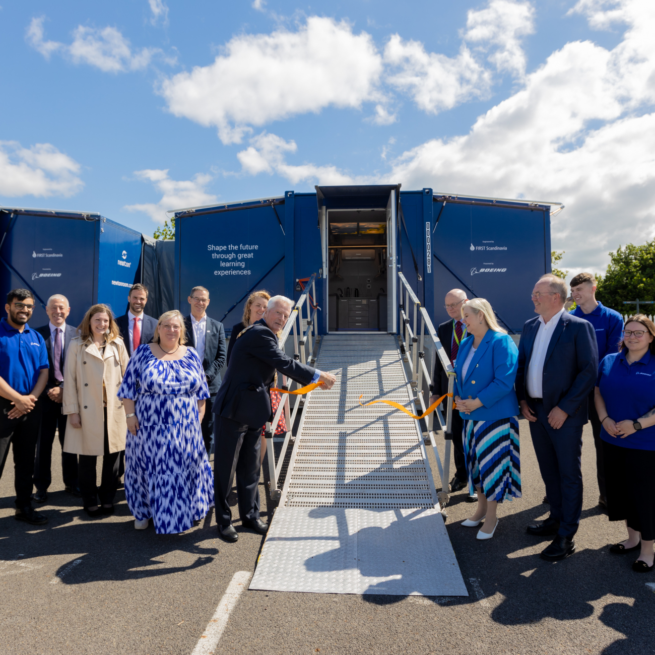 Newton Room Grand Opening - Ribbon Cutting