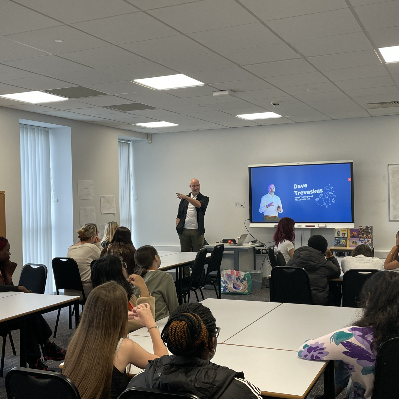 Dave Talking To Learners