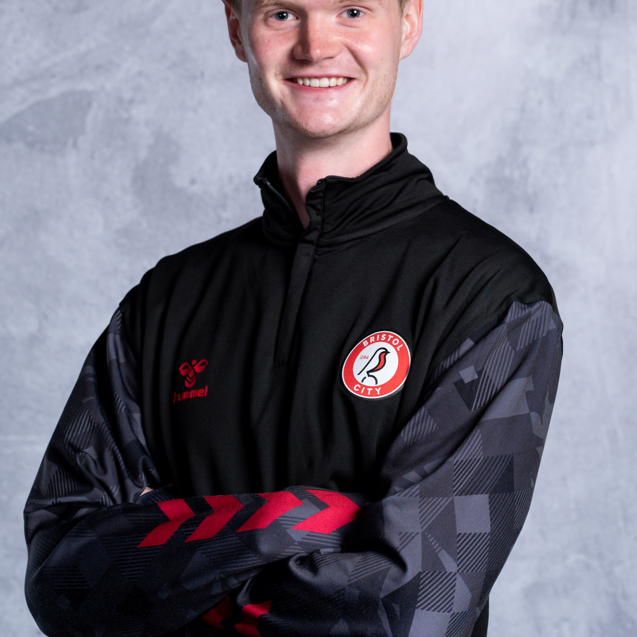 Luke Morgan in Bristol City Uniform