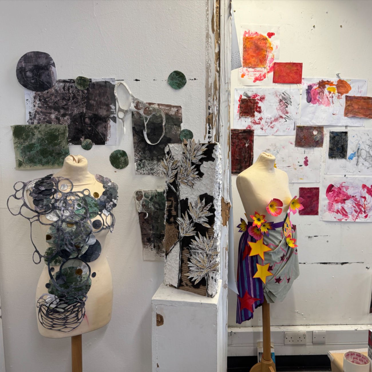 Students' artistic interpretation of Visual Rebellion