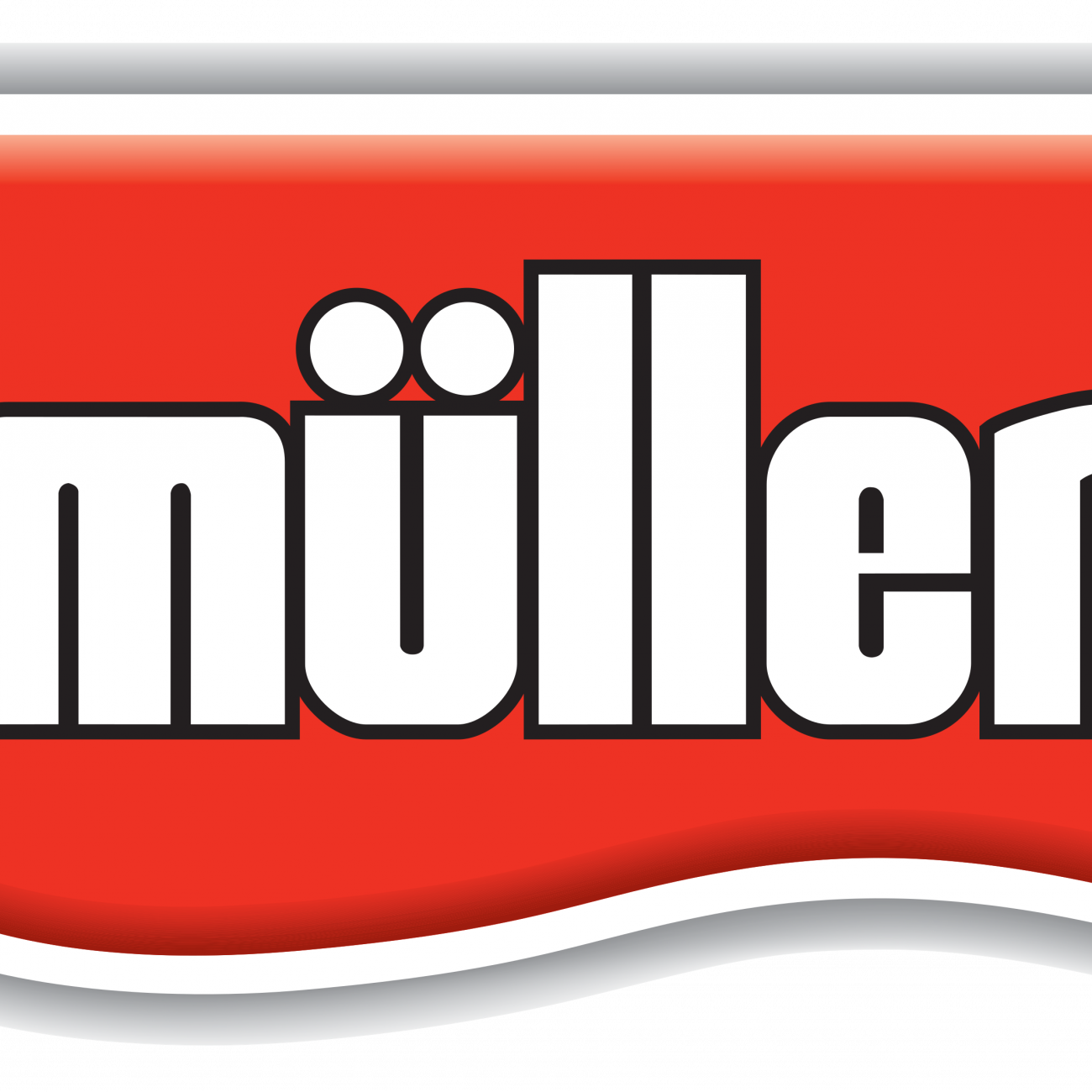 Muller Red and White Logo
