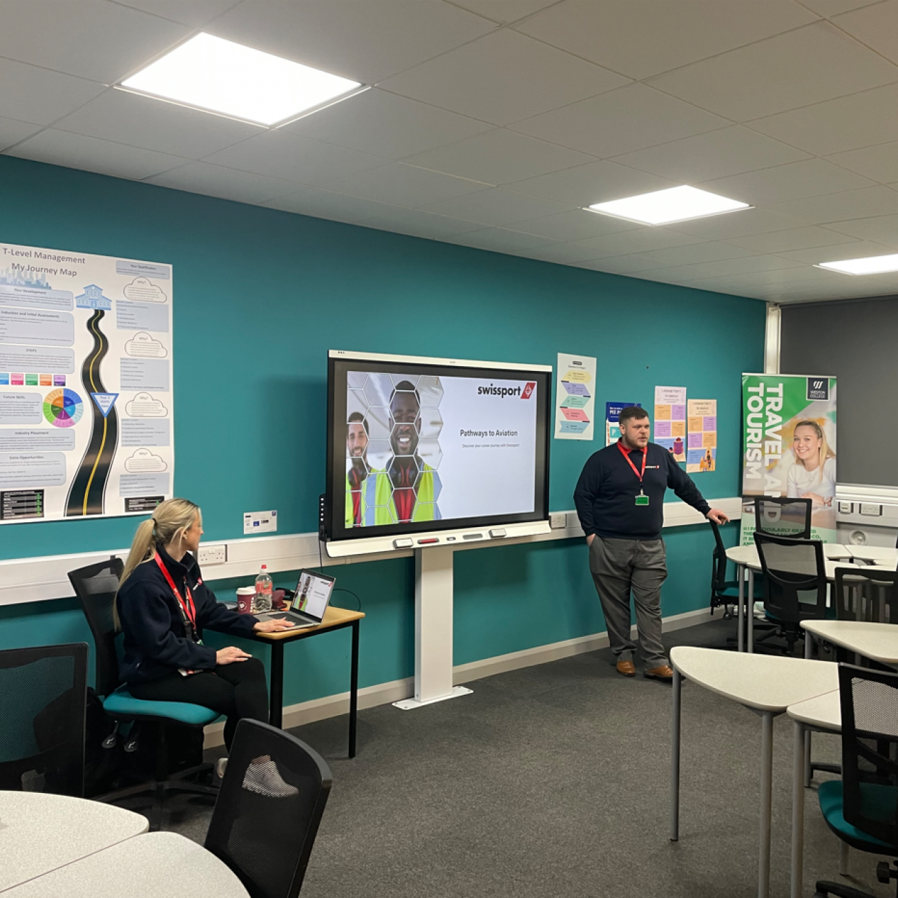 Swissport team guest lecture