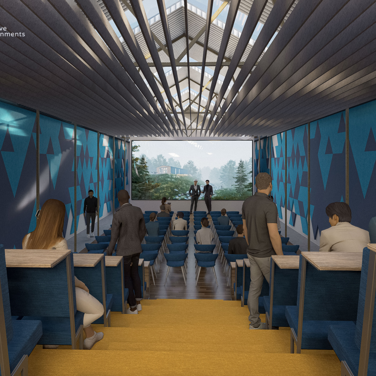 CGI rendering of new Filton campus Classroom