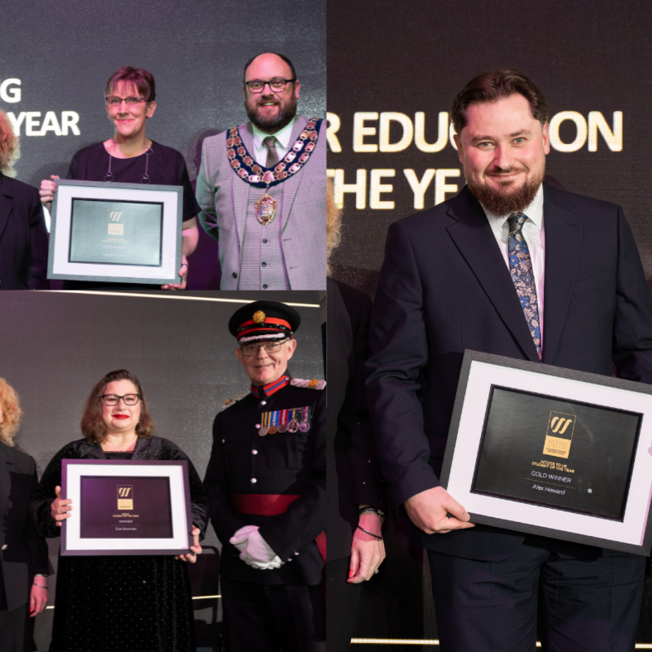 Adult Award winners at Celebration of Success 2025