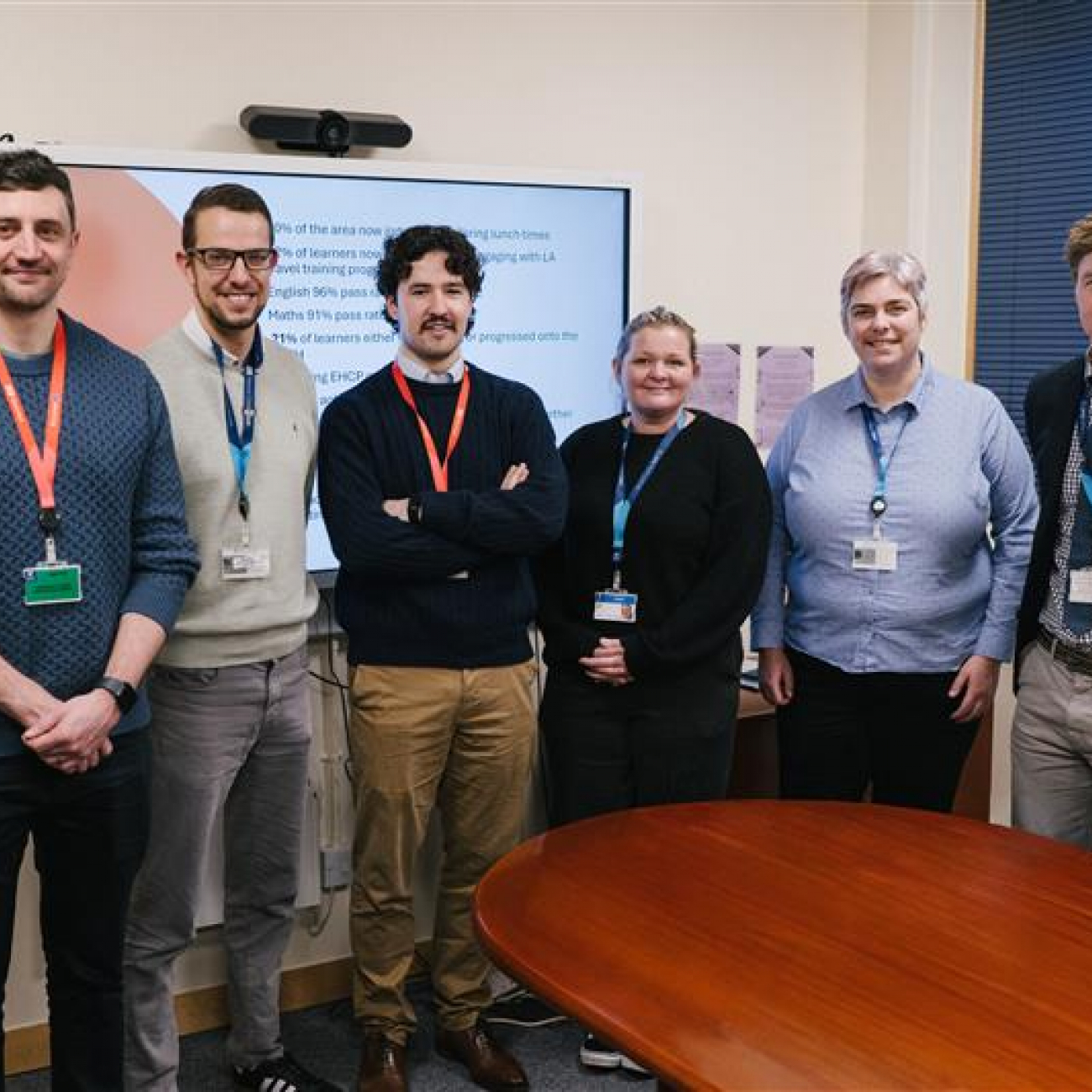 Group Photo of DfE and Weston College