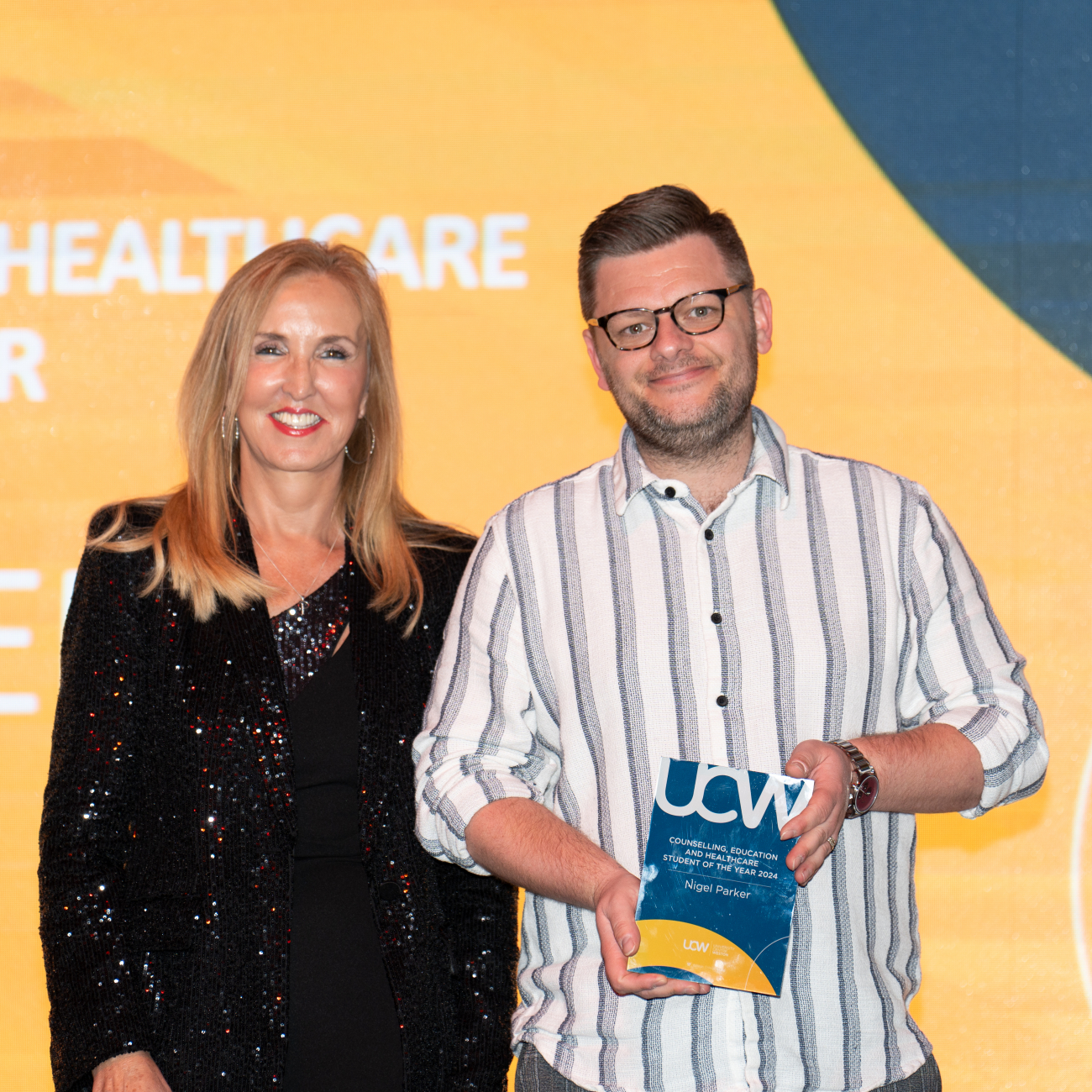 Nigel Holding Award at UCW Awards