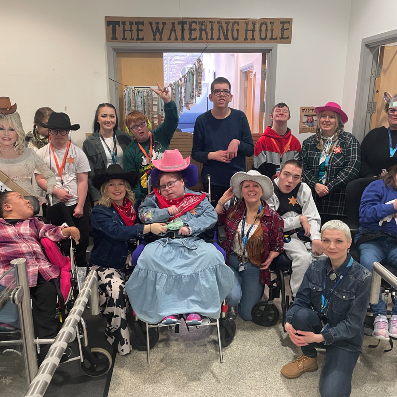 SEND students dressed up for RAG