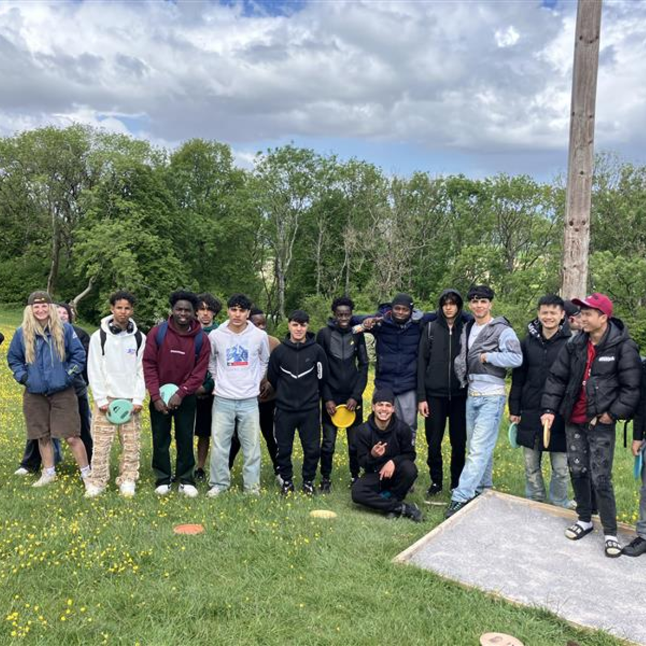 ESOL learners enjoying their trip