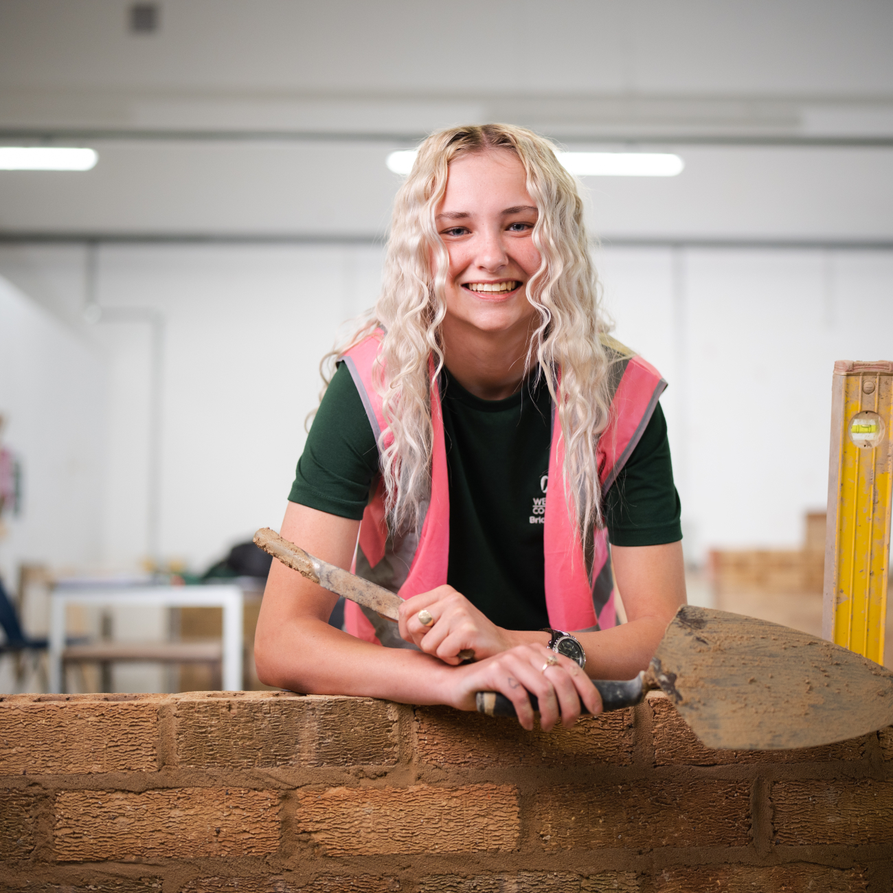 Izzy - Weston College Bricklaying Student