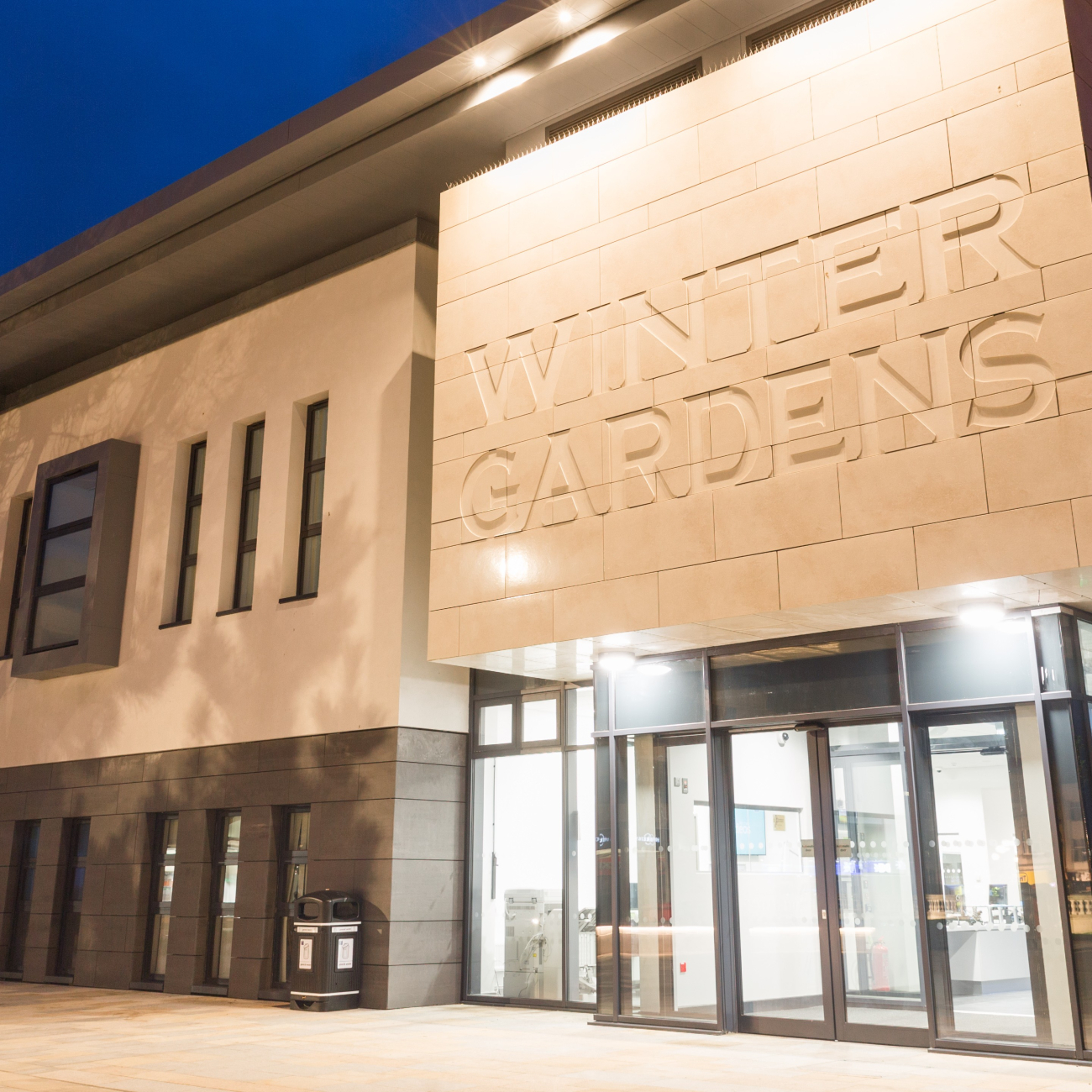 University Centre Weston in the Evening