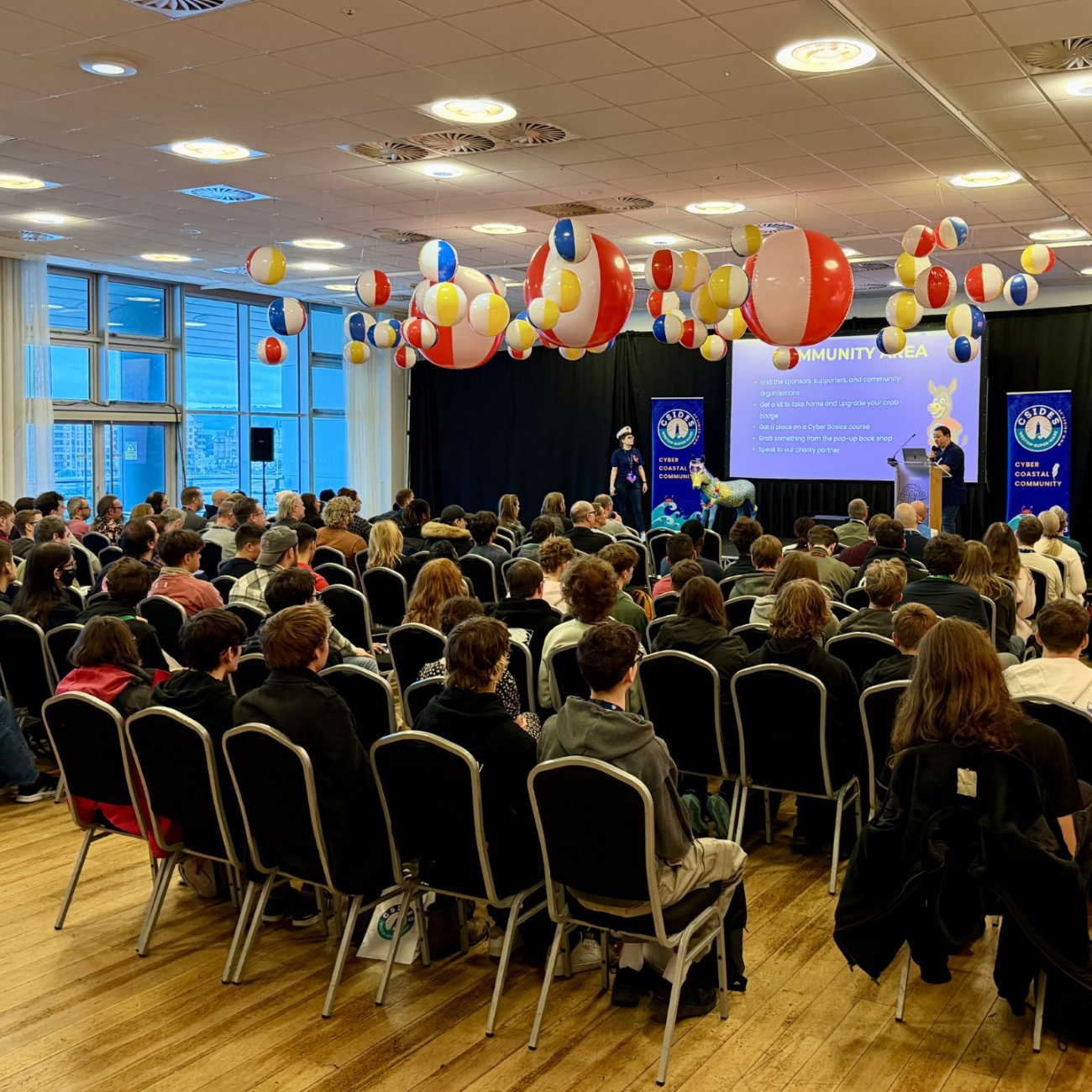 Cyber security conference at the Grand Pier