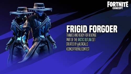 frigid forgoer fortnite skin